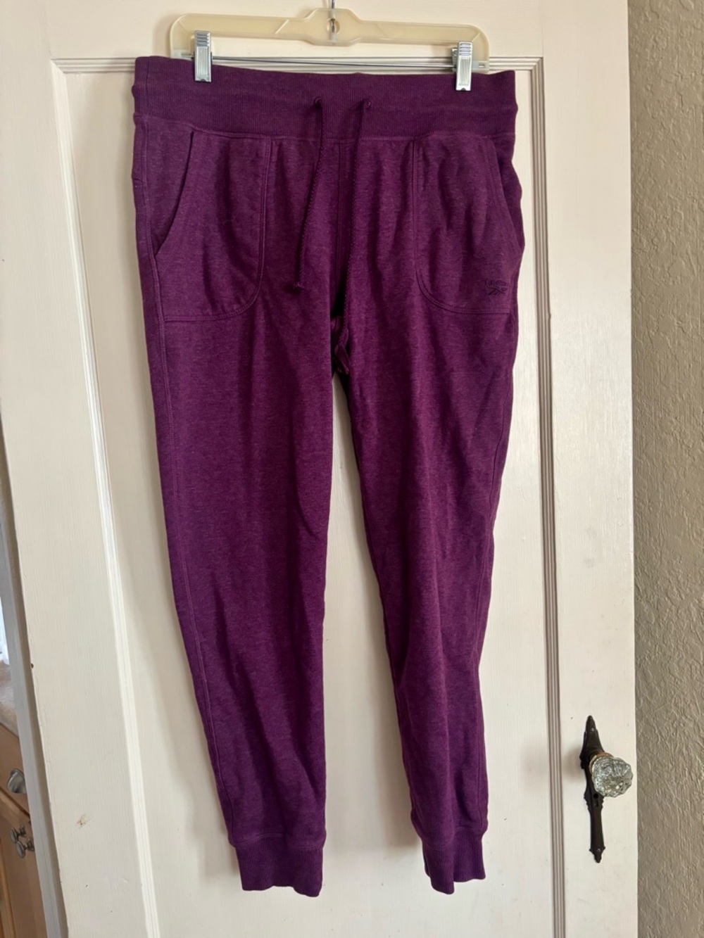 Reebok Women's Deep Plum Jogger Pants